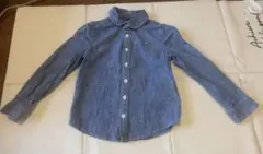 Polo Ralph Lauren 長袖ブラウス　115cm デニムブルー