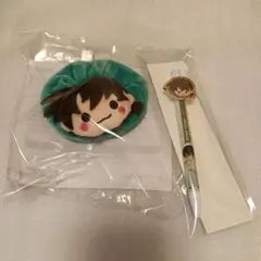 名探偵コナン セガ ラッキーくじ シュシュ ボールペン セット 沖田総司