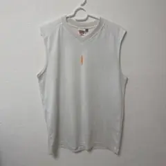 Three Point ノースリーブシャツ M ホワイト