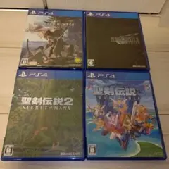 PS4 ゲームソフト 4本セット