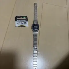 CASIO デジタル腕時計 ステンレスバンド