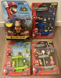 【新品未開封】スーパーマリオ フィギュアコレクション セット　4点