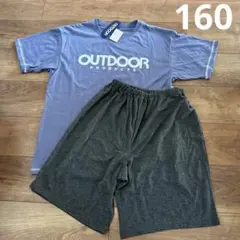 【新品】OUTDOOR PRODUCTS⭐︎半袖ハーフパンツパジャマ　160cm