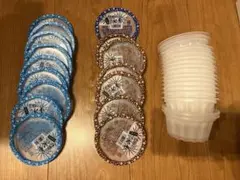 氷菓 アイス カップと蓋のセット 16個 空容器 【自由研究や工作にぜひ】