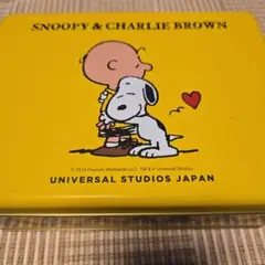 usj スヌーピー　缶
