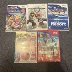 Wii ゲームソフト 5本セット