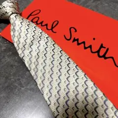 【✨美品✨】Paul Smith ポールスミス ネクタイ シルバー系 結婚式