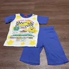 110cm 新幹線プリント パジャマ