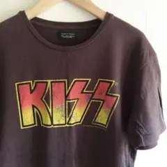 ZARA×KISS　ロゴTシャツ 　Sサイズ