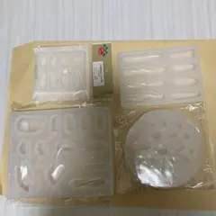 シリコンモールド 4個セット レジン用　トップホール