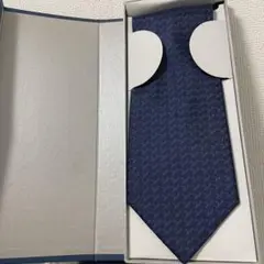 Yves Saint Laurent ネクタイ ネイビー