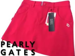 新品● パーリーゲイツ ●【カルゼ素材】 ハイパワーストレッチ素材 スカート　M