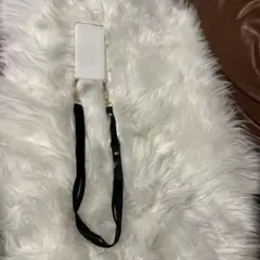 新品　iPhone13 ケース　ショルダーストラップ付き