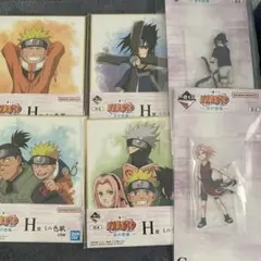 一番くじ　NARUTO　波の国編　ミニ色紙　アクリルコレクション