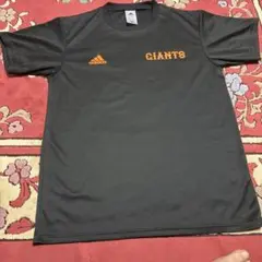 adidas GIANTS ノベルティ Tシャツ 黒 フリーサイズ