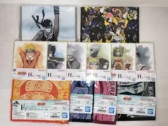 一番くじ NARUTO-ナルト- 波の国編 F賞 タオル H賞 色紙