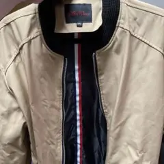 Men Wear MA-1ジャケット 6XL ベージュ メンズ ブルゾン