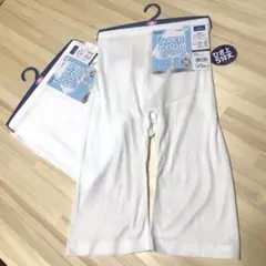 GUNZE 5分丈 SUPER COOL シームレスインナー M ホワイト　2枚