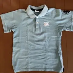 canterbury ポロシャツ 水色 150