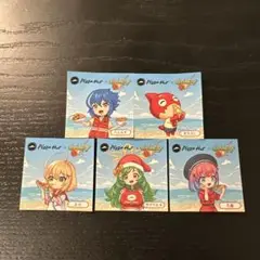 Pizza Hut コラボ ステッカー 5枚セット