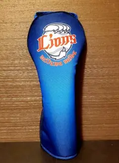 Lions ドライバー用ヘッドカバー 青