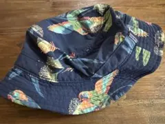 patagonia＊廃盤birdバードプリントバケットハットレディース1回着