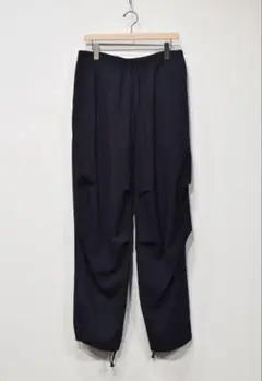 COMOLI ウールニータックパンツ NAVY サイズ3