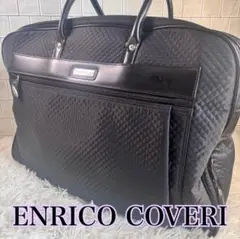 ◆美品◆ENRICO COVERI ブラック　ボストンバッグ ◇美品◇ENRICO COVERI ブラック ボストンバッグ
