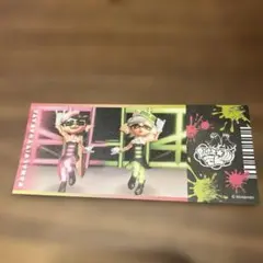 匿名発送☆キャナルシティ 博多☆チケット風カード☆シオカラーズ