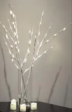 ブランチツリー LEDライト×3 ウェディング 受付
