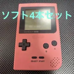 ゲームボーイ ピンク 動作確認済み ゲームボーイ ソフト4本セット