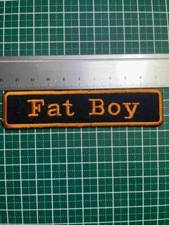 アイロンワッペン★ファットボーイ★FAT BOY★FLSTF