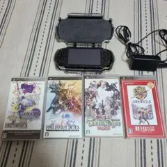 PlayStationPortable PSP-1000 ソフト4本付き