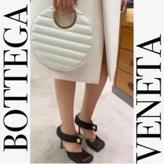 【稀少★極美品】ボッテガBOTTGA スクエアトゥレザーアンドカーフヘアパンプス