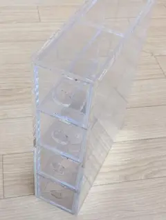 無印良品 アクリルケース 4段 ①