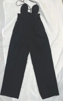 【新品未使用】fetico ブラジャンプスーツ フェティコ　黒 サロペット　2 FETICO(フェティコ)の2WAY BRA JUMPSUITS BLACK(ジャンプスーツ