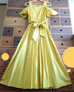 ノスタルジア　金子麻貴コラボ　リボンワンピース