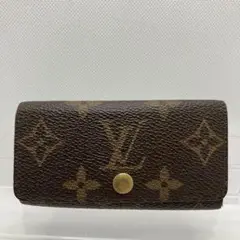 大人気!ルイヴィトン/LOUIS VUITTON 4連キーケース モノグラム