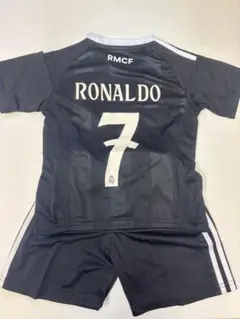 110cmレアル・マドリード新モデル　ロナウド子供ユニフォームキーホルダーセット