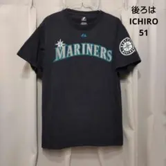 試着済】 Seattle Mariners ICHIRO 51 Tシャツ S