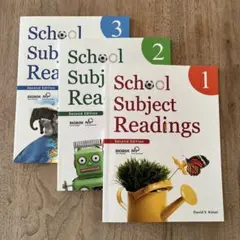 School Subject Readings 1-3 セット