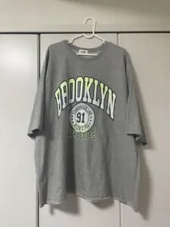 レディース オーバーサイズ Tシャツ グレー