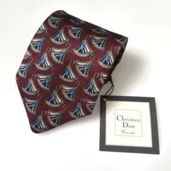 Christian Dior Cravate 総柄ネクタイ
