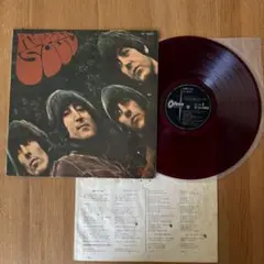 BEATLES - RUBBER SOUL ビートルズ 赤盤　おまけ