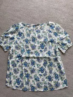☆新品☆anatelier アナトリエ　フラワー　花柄　ブラウス　カットソー☆