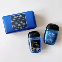 バスアンドボディワークス OCEAN クレンジングバー・ハンドサニタイザー