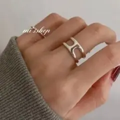 silver925 Hモチーフリング/シルバー925 リング ring