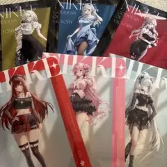 NIKKEニケ×ローソン オリジナルクリアファイル6枚 勝利の女神