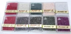 空229　デリカビーズ　20g角ケース　未使用　10個セット