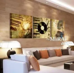 3点セット アートパネル インテリア 絵画 壁掛け 風水